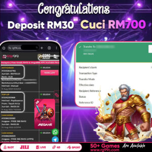 RG99 Free Kredit No Deposit Malaysia